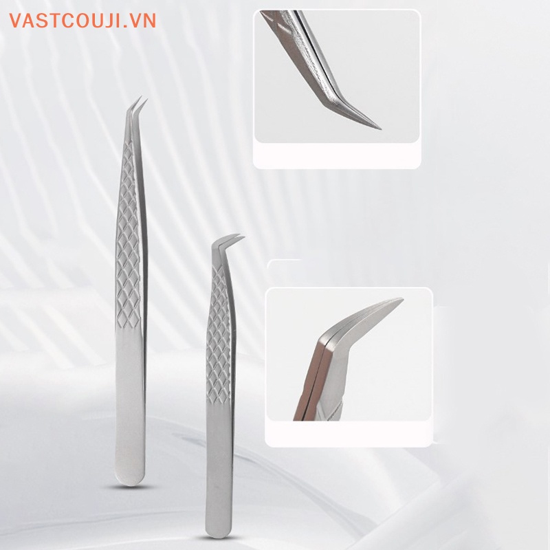 Nhíp Gắp Lông Mi Giả Bằng Thép Không Gỉ Tiện Dụng