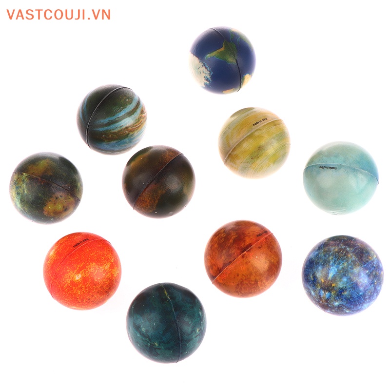 1 Quả Bóng Cao Su Đàn Hồi Hình Hành Tinh Hệ Mặt Trời VASTJI