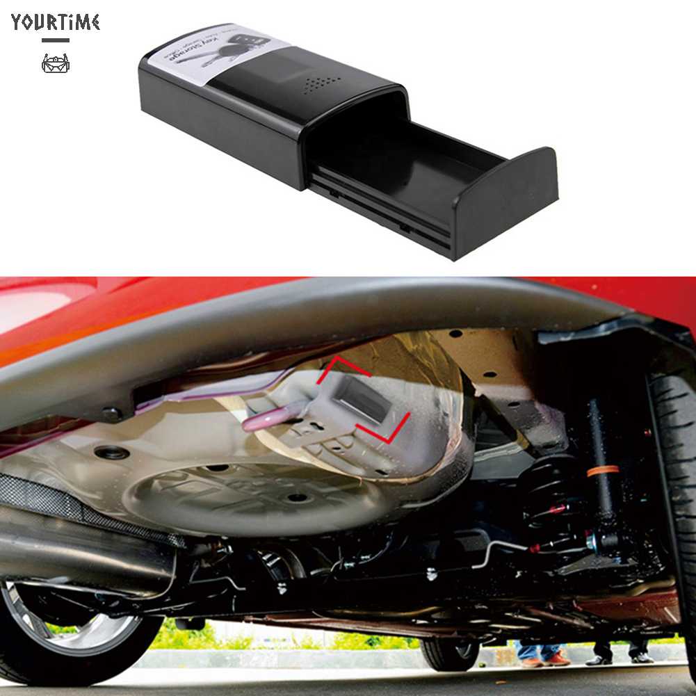 Hộp Đựng Chìa Khóa Xe Hơi Từ Tính Ẩn Màu Đen Tiện Dụng