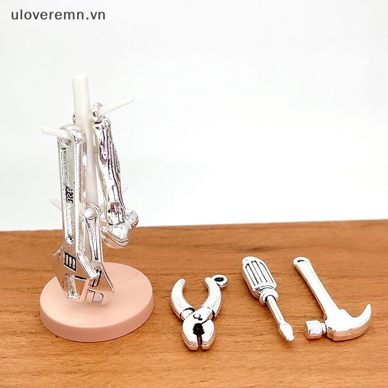 Set 7 Dụng Cụ Sửa Chữa Nhà Búp Bê Tỉ Lệ 1: 12 Cao Cấp