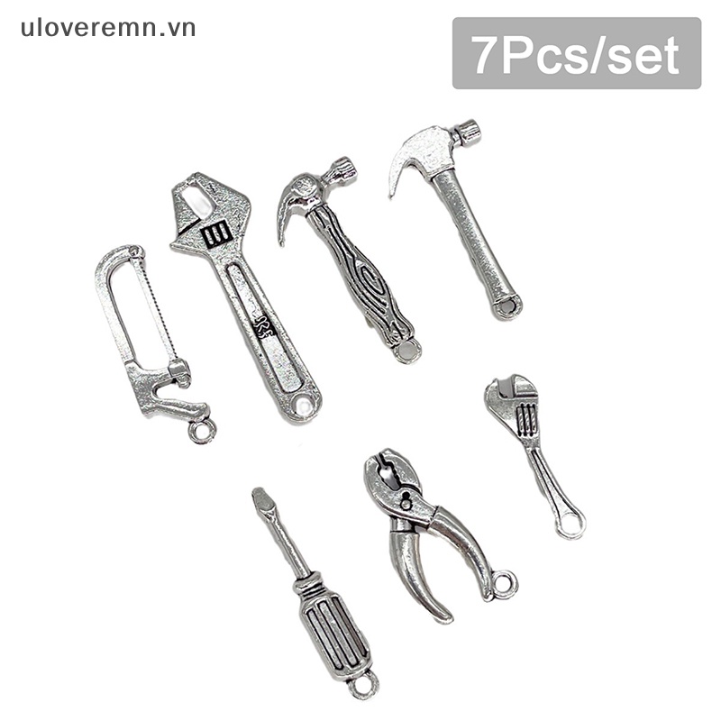 Set 7 Dụng Cụ Sửa Chữa Nhà Búp Bê Tỉ Lệ 1: 12 Cao Cấp