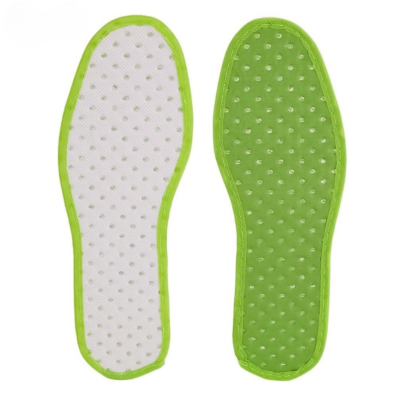 Miếng Lót Giày Thể Thao Bằng Vải Cotton Mềm Mại Thoáng Khí Thấm Hút Mồ Hôi