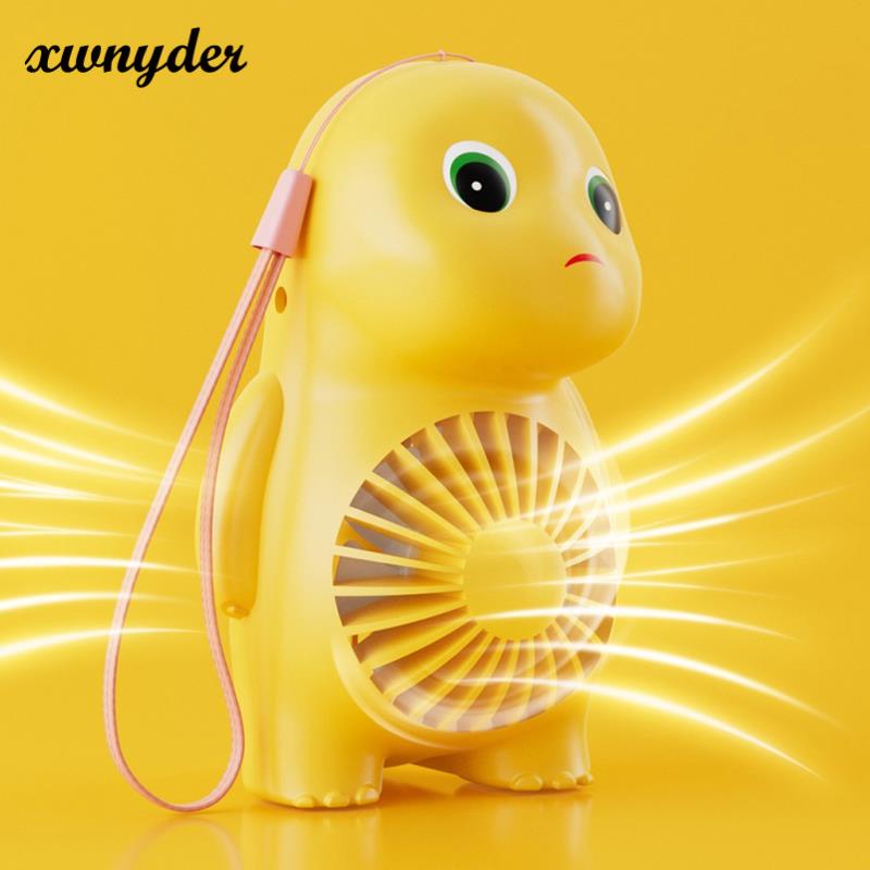 Quạt Mini Cầm Tay Họa Tiết Hoạt Hình Dễ Thương Cho Các Bé