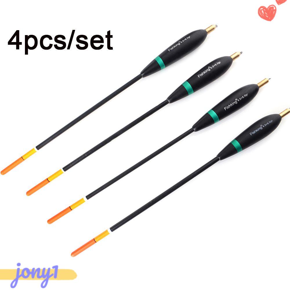 Set 4 Phao Câu Cá Bằng Gỗ Paulownia Chất Lượng Cao