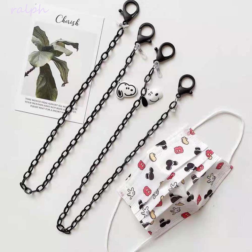 Dây Đeo Mắt Kính Bằng Acrylic Họa Tiết Hoạt Hình Động Vật Dễ Thương Cho Nữ