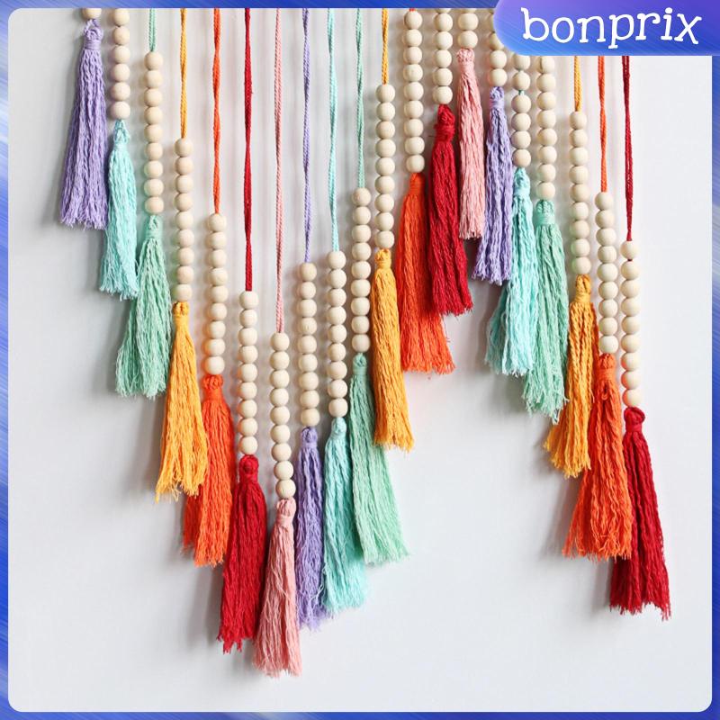 Thảm Macrame Treo Tường Trang Trí Phòng Khách Nhiều Màu Sắc