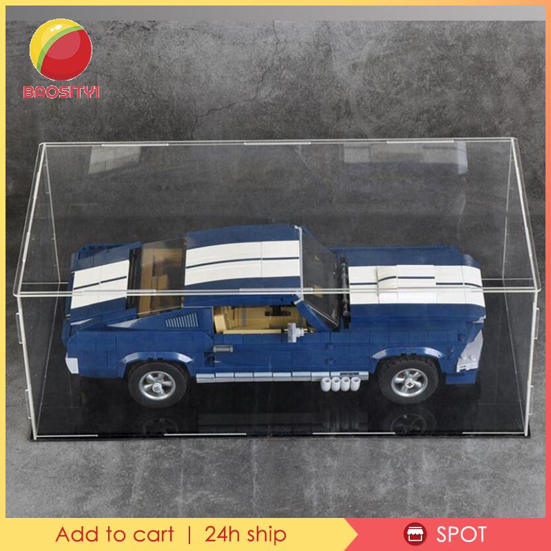 [Baosity1] Ốp Acrylic Chống Bụi Trưng Bày Mô Hình Đồ Chơi 50cmx25cmx15cm