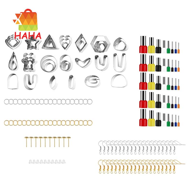 Bộ 42 Dụng Cụ Cắt Đất Sét Bằng Thép Không Gỉ Polymer Và 40 Khuôn Cắt Hình Tròn