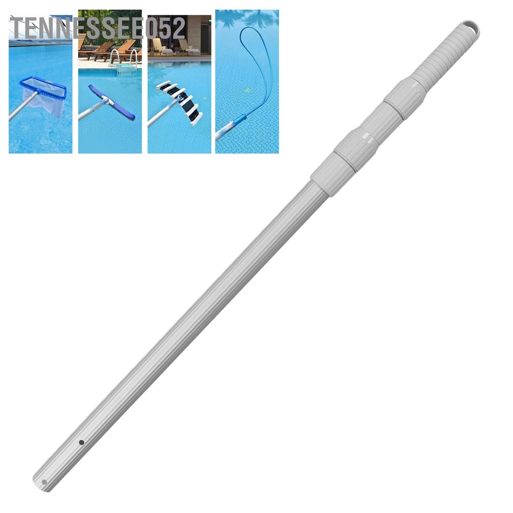 Tennessee052 Bể Bơi Cực Hợp Kim Nhôm Kính Thiên Văn Dày Bụi Thanh Skimming Lưới Kéo Dài 192Cm