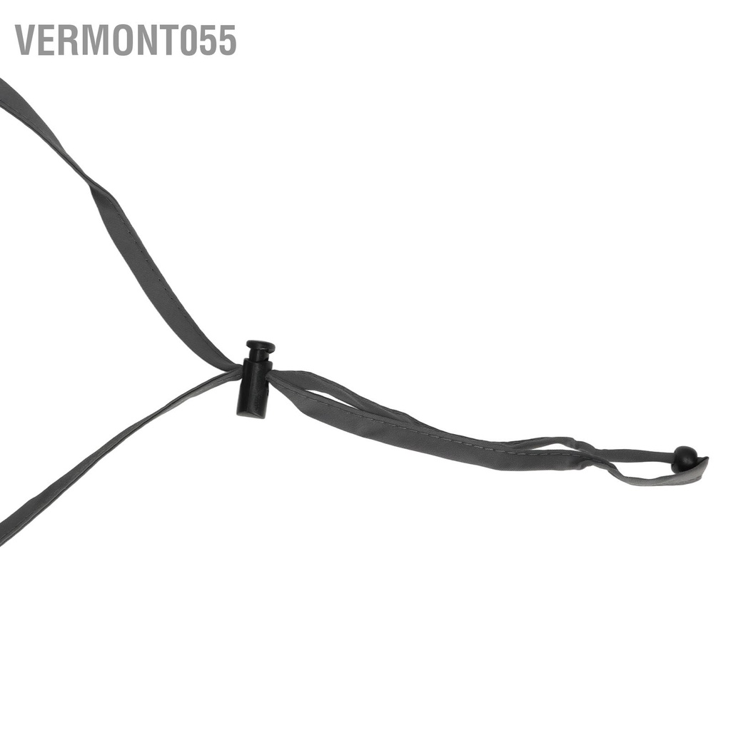 Vermont055 UPF50 + Câu Cá Nón Với Dải Phản Quang Lưới Lỗ Thông Hơi Có Thể Điều Chỉnh Rộng Vành Hat Cho Ngoài Trời Leo Núi Cam