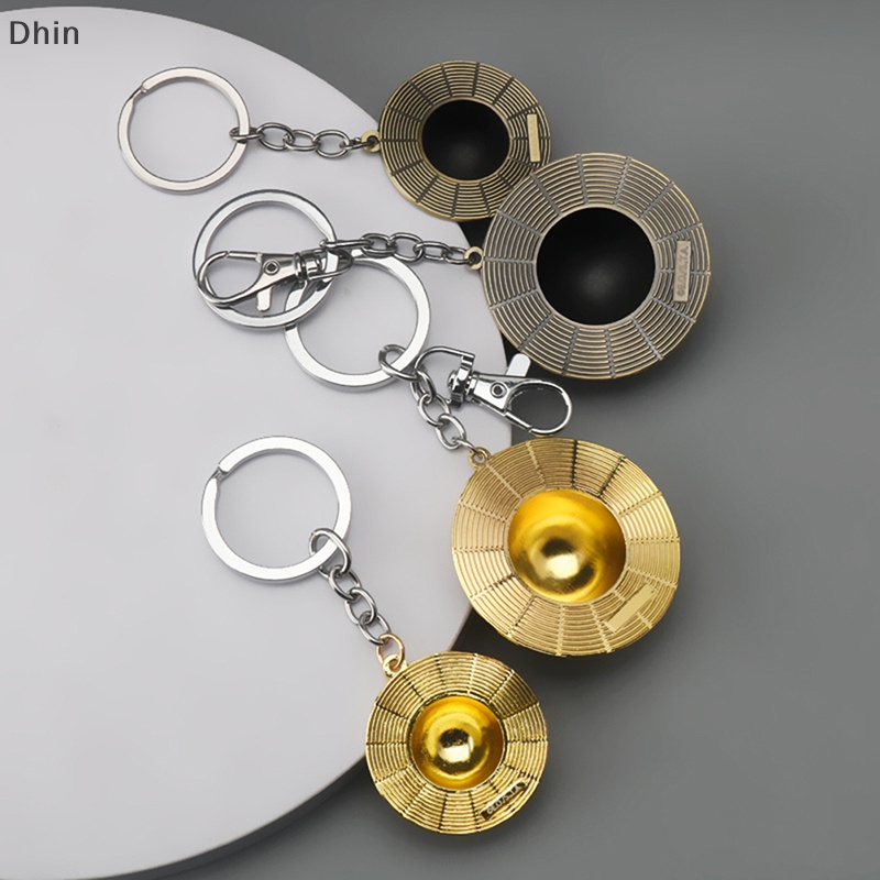 Móc Khóa Hợp Kim Hình Nón Rơm Hóa Trang Anime Unisex