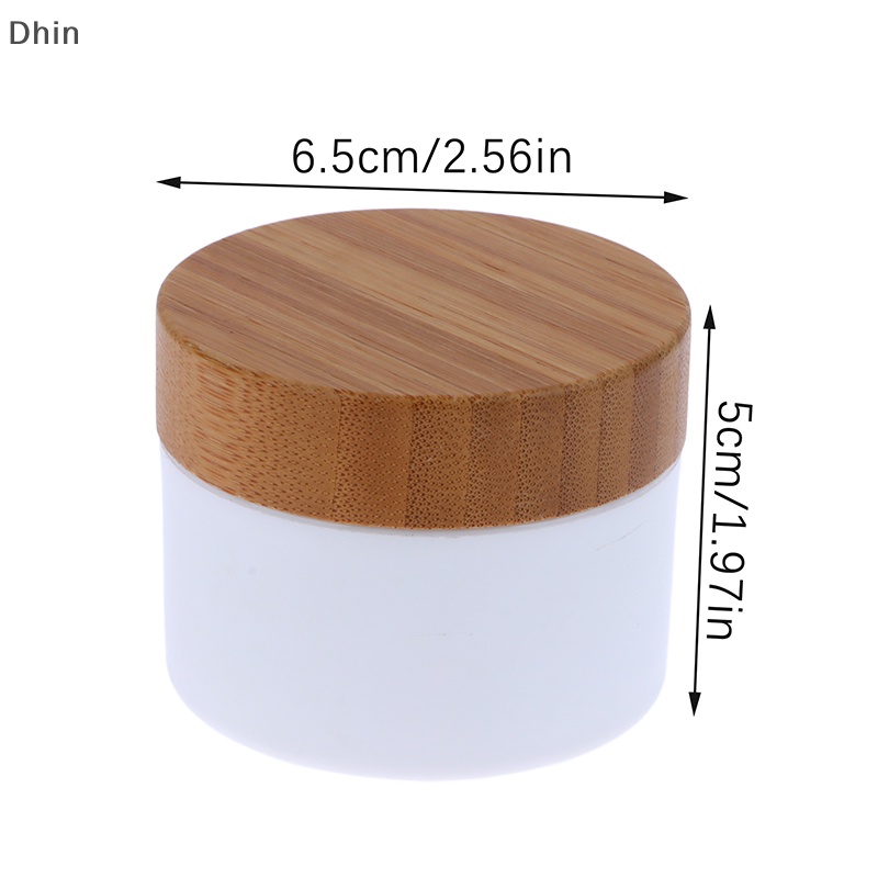 1 Hộp Rỗng Bằng Nhựa PP Có Nắp Đậy Bằng Tre Tiện Dụng