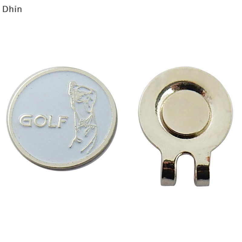 [Dhin] Phụ Kiện Đánh Dấu Bóng Golf Kèm Kẹp Nam Châm Họa Tiết Humanoid Vui Nhộn Tuyệt Vời