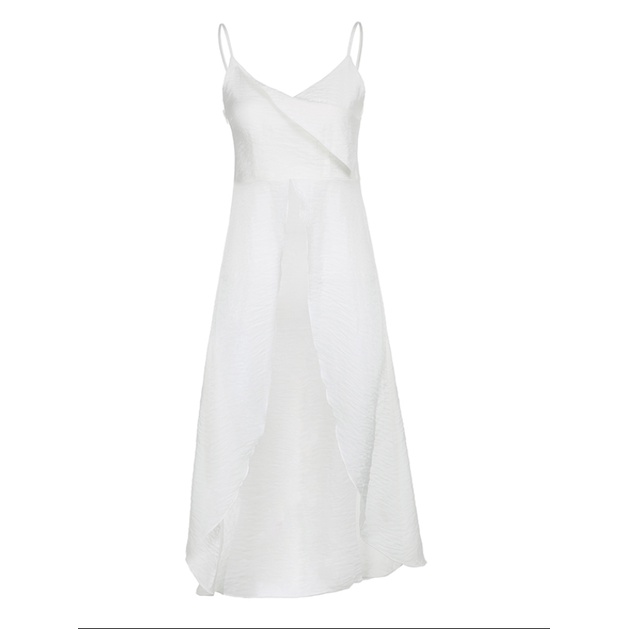 Áo Hai Dây Hở Lưng Phong Cách Hàn Quốc Quyến Rũ Dành Cho Nữ