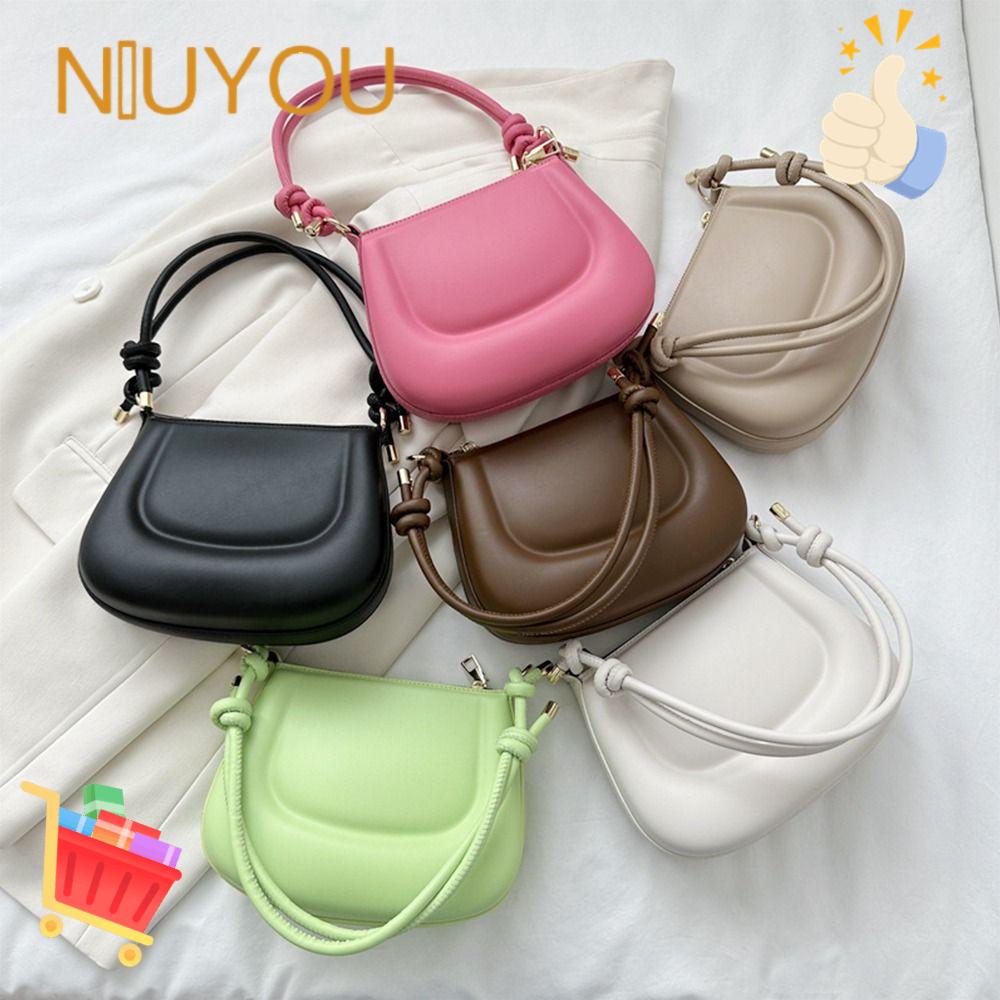 Túi Đeo Chéo Vai Màu Trơn Đơn Giản Thời Trang