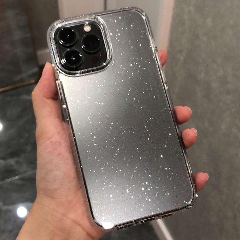 Ốp Lưng Silicone Kim TuyếN ThờI Trang Cho iPhone 14 13 11 12 Pro Max Mini X XS Max XR 14 7 8 Plus