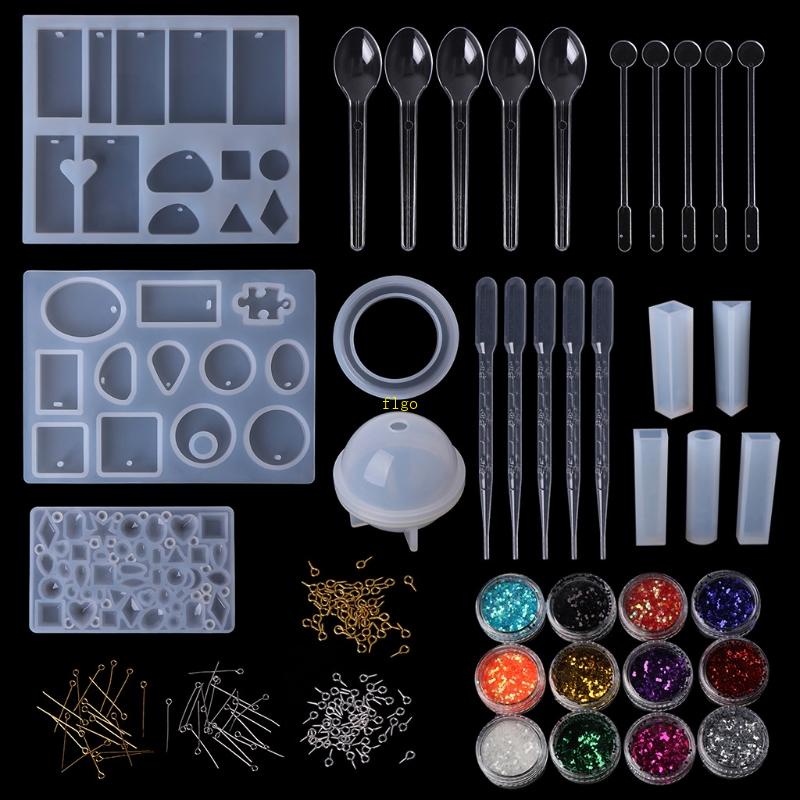 Khuôn Silicone Làm Mặt Vòng cổ Bằng Resin Acrylic Maki