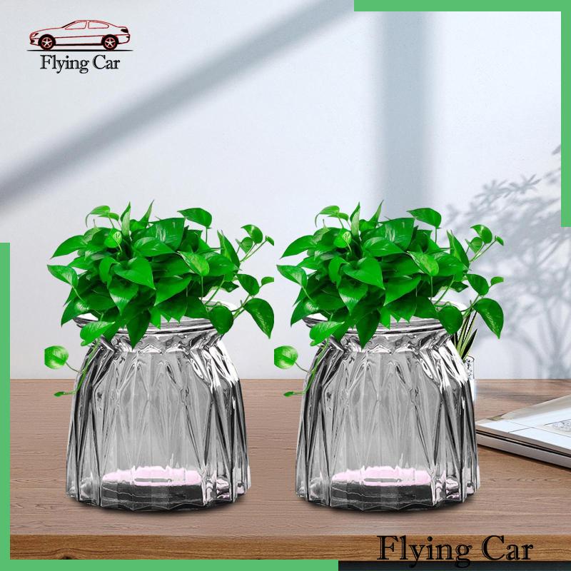 [Lzdjfmy2] 2 Bình Thủy Tinh Trồng Cây Cho Nhà Nông Trại Văn Phòng