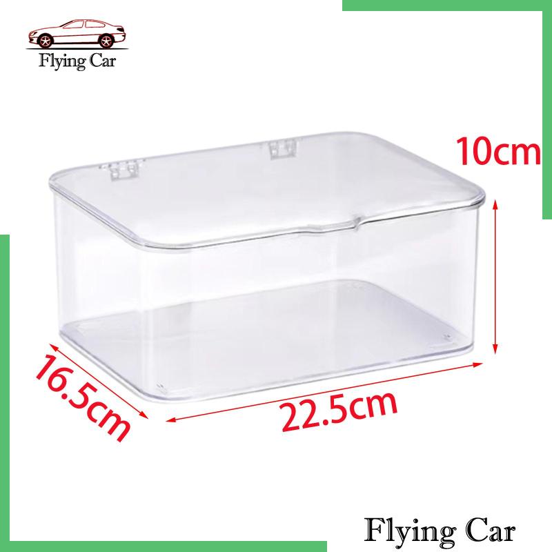 Hộp Đựng Đồ Dùng Trong Suốt Siêu Bền Tiện Dụng Cho Phòng Tắm / Nhà Bếp Giá Đỡ