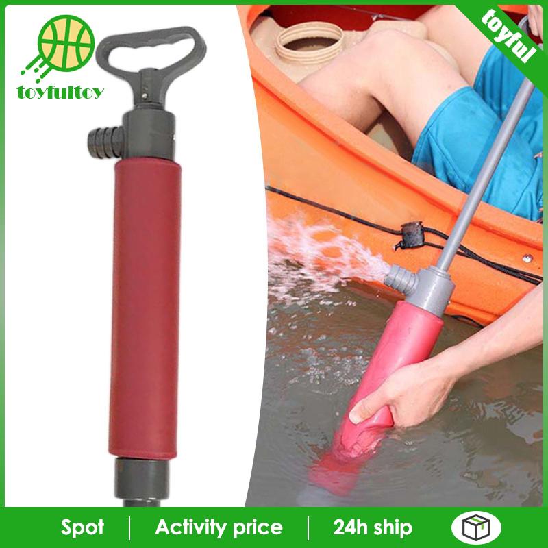 [Toyfulcabin] Máy Bơm Tay Nổi Trên Mặt Nước Trọng Lượng Nhẹ Loại Bỏ Nước Cho Thuyền Kayak Bilge