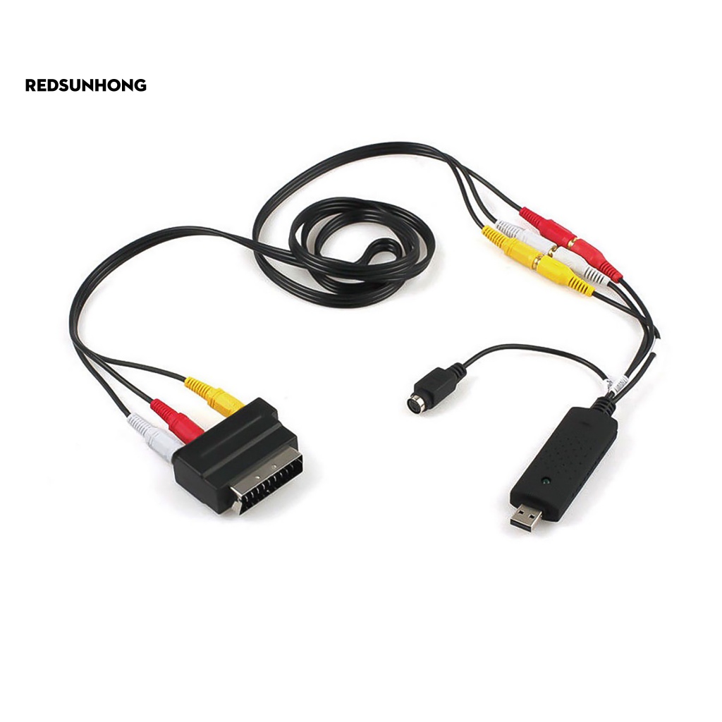 Bộ ChuyểN ĐổI Âm Thanh / Video VHS Sang DVD HDD, USB 2.0 RH.B RCA