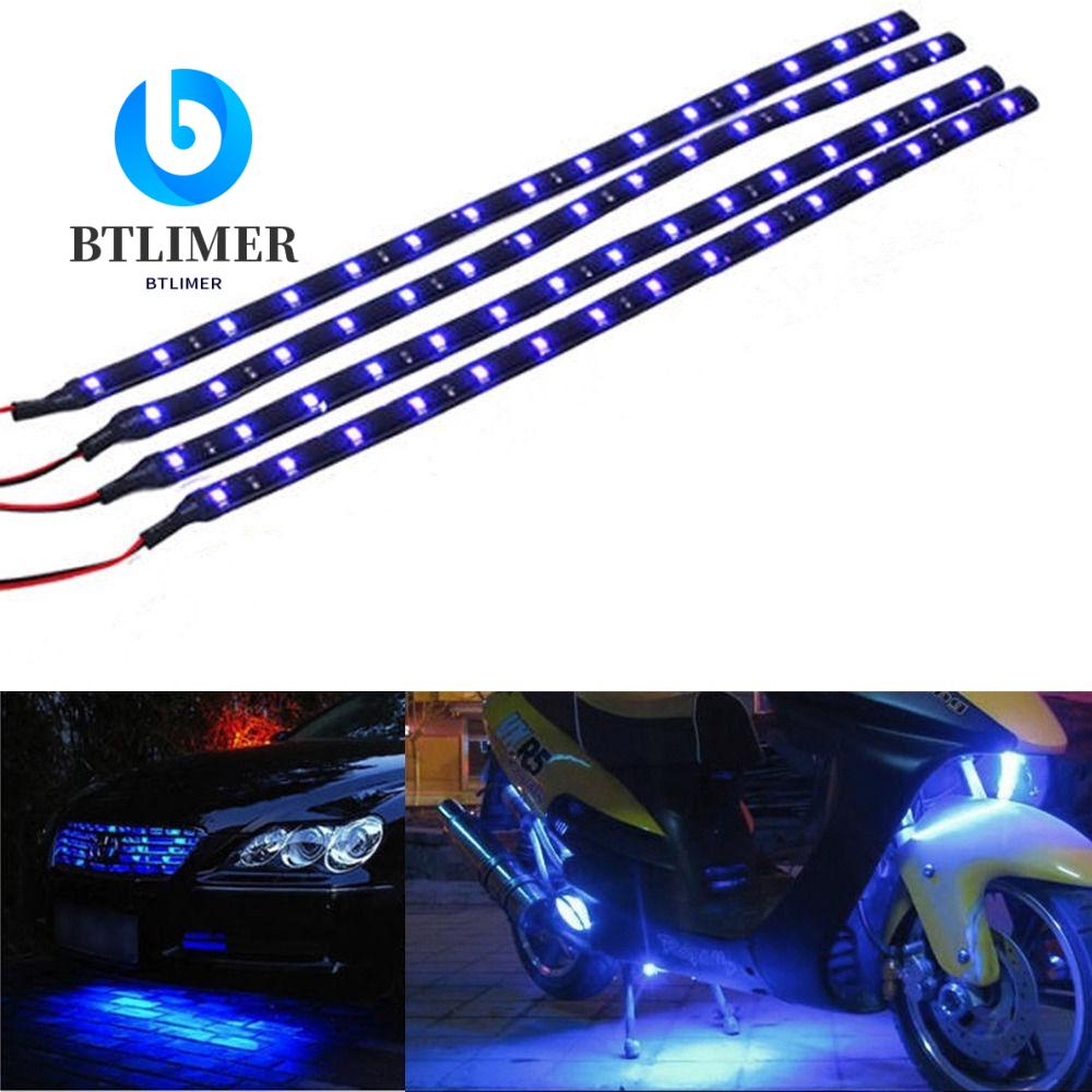 Dải Đèn LED 30CM Trang Trí Xe Hơi