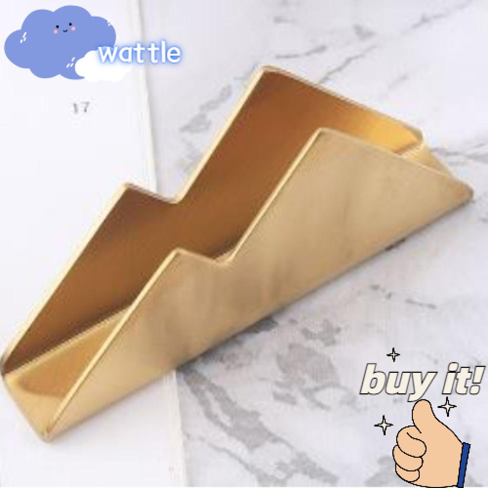 Hộp Đựng Thẻ Để Bàn Bằng Thép Không Gỉ Thiết Kế Sáng Tạo