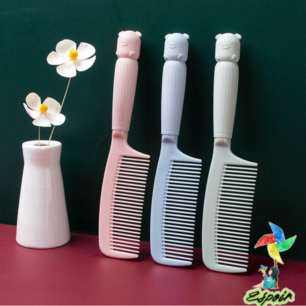 Lược Chải Tóc Hình Chú Heo Dễ Thương Chống Tĩnh Điện Tiện Dụng