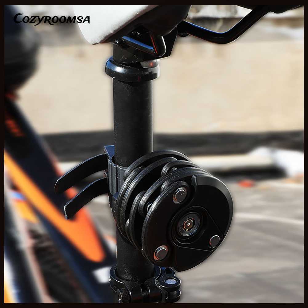 Dây Xích Khóa Xe Đạp / Xe Máy Bằng Hợp Kim Thép Cao Cấp