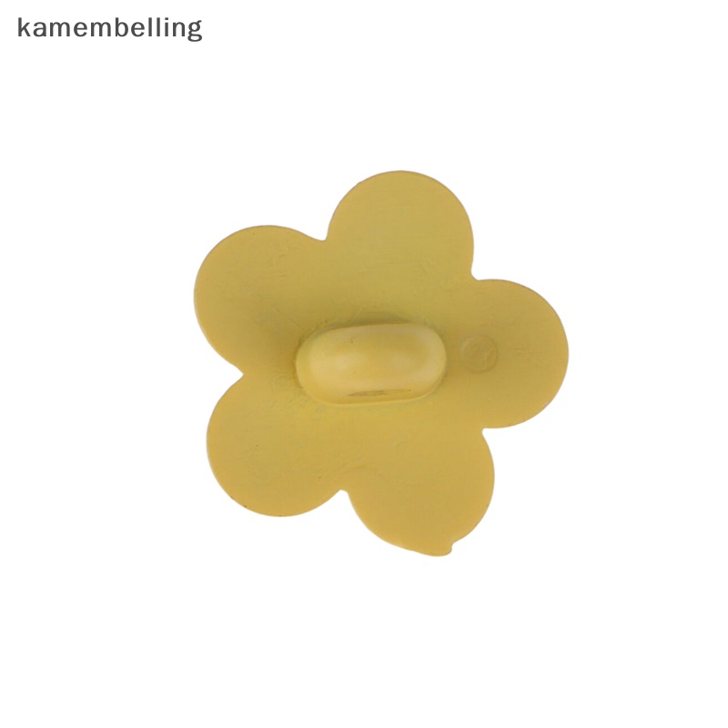 Set 10 Nút Hình Hoa Nhiều Màu Sắc 18 / 15mm Trang Trí Áo Khoác / Đầm Cho Bé