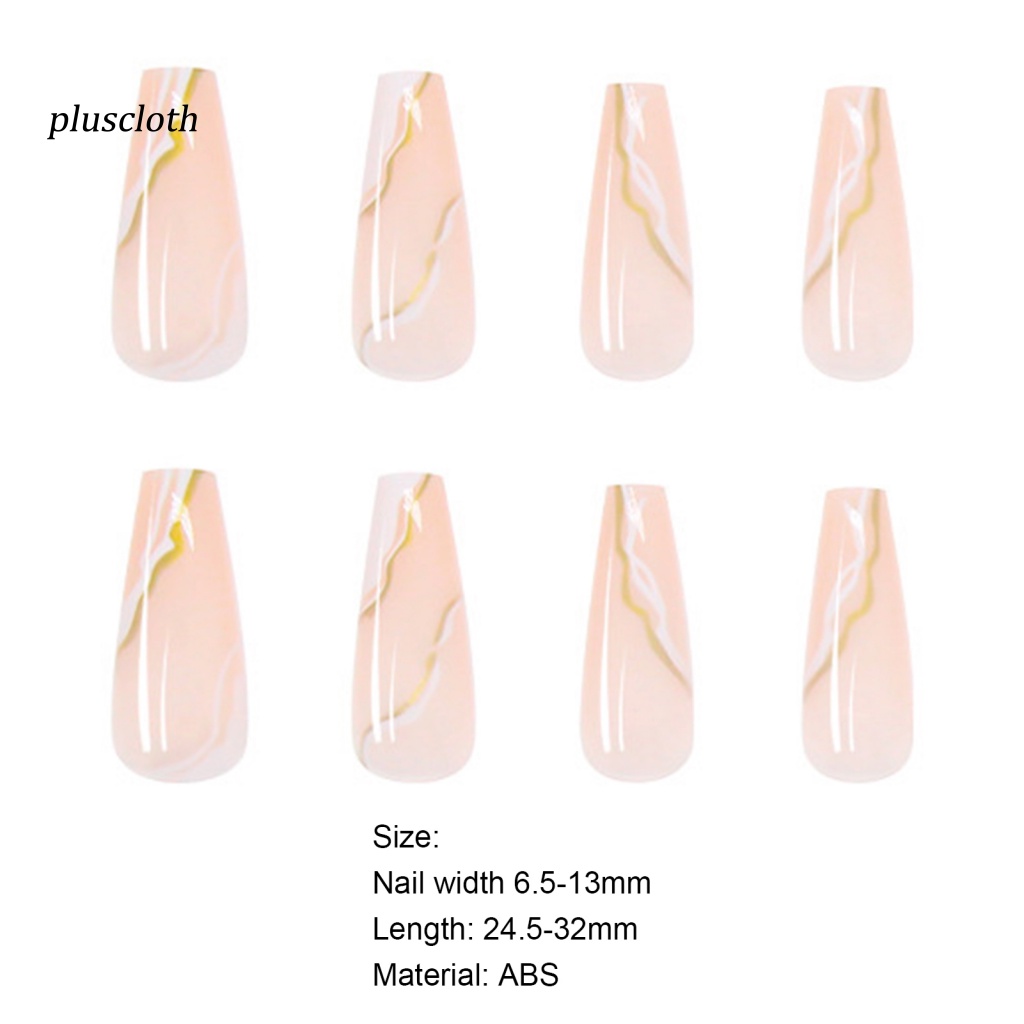 1 Bộ Móng Tay Giả Chống Lem Trang Trí Cho Nữ