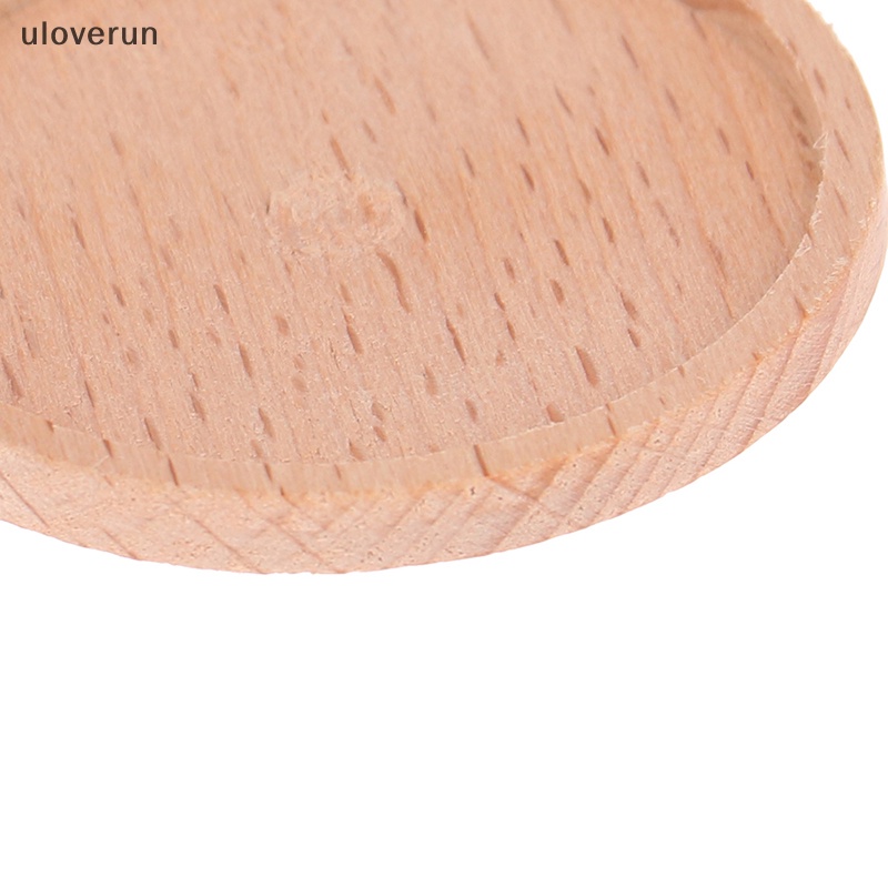 1 Khay Tròn Đựng Đồ Trang Trí Nhà Búp Bê Tỉ Lệ 1: 12