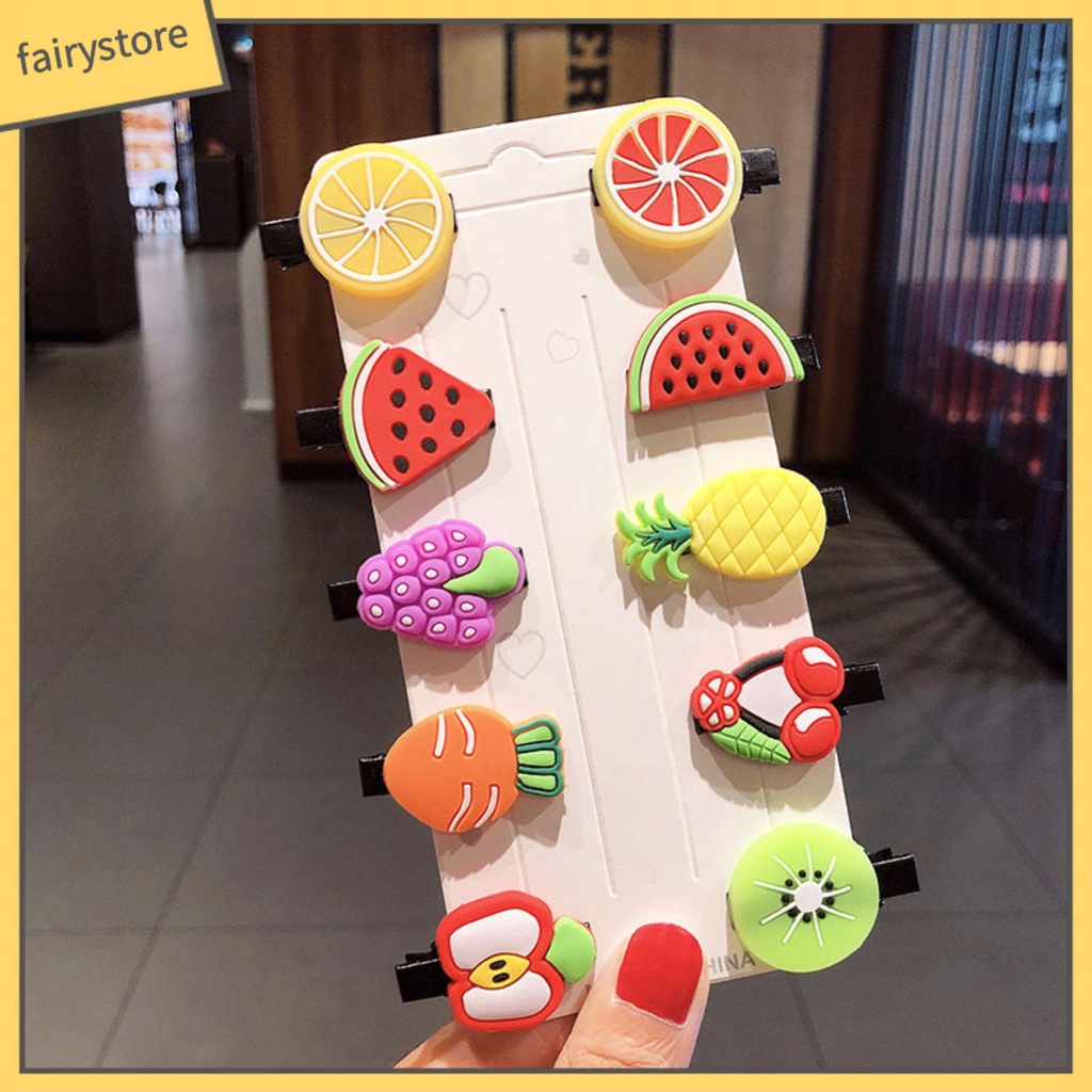 Kẹp Tóc Hình Cây Kem Dễ Thương Cho Bé Gái