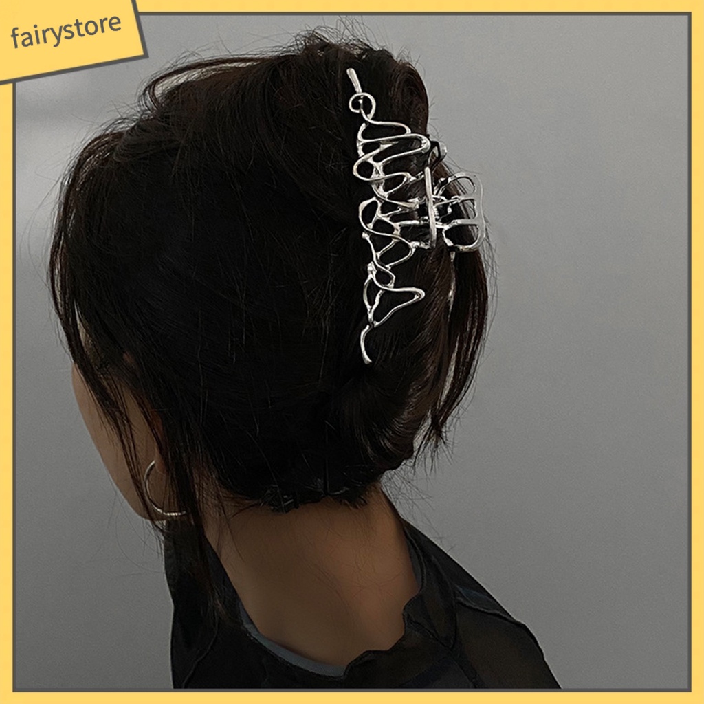 Kẹp Tóc Hình Đĩa Mạ Điện Sáng Tạo Cho Nữ