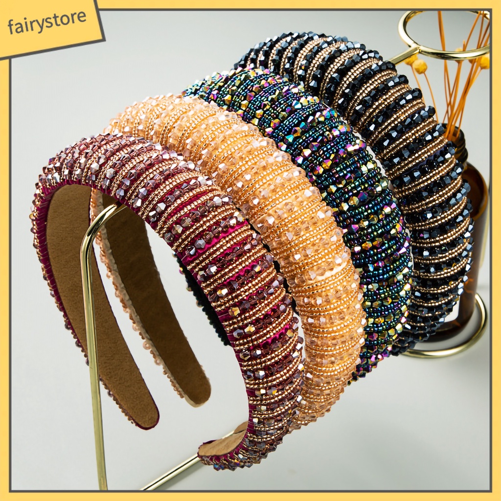 Cài Tóc Đính Pha Lê Giả Trọng Lượng Nhẹ Phong Cách Hàn Quốc Dành Cho Nữ