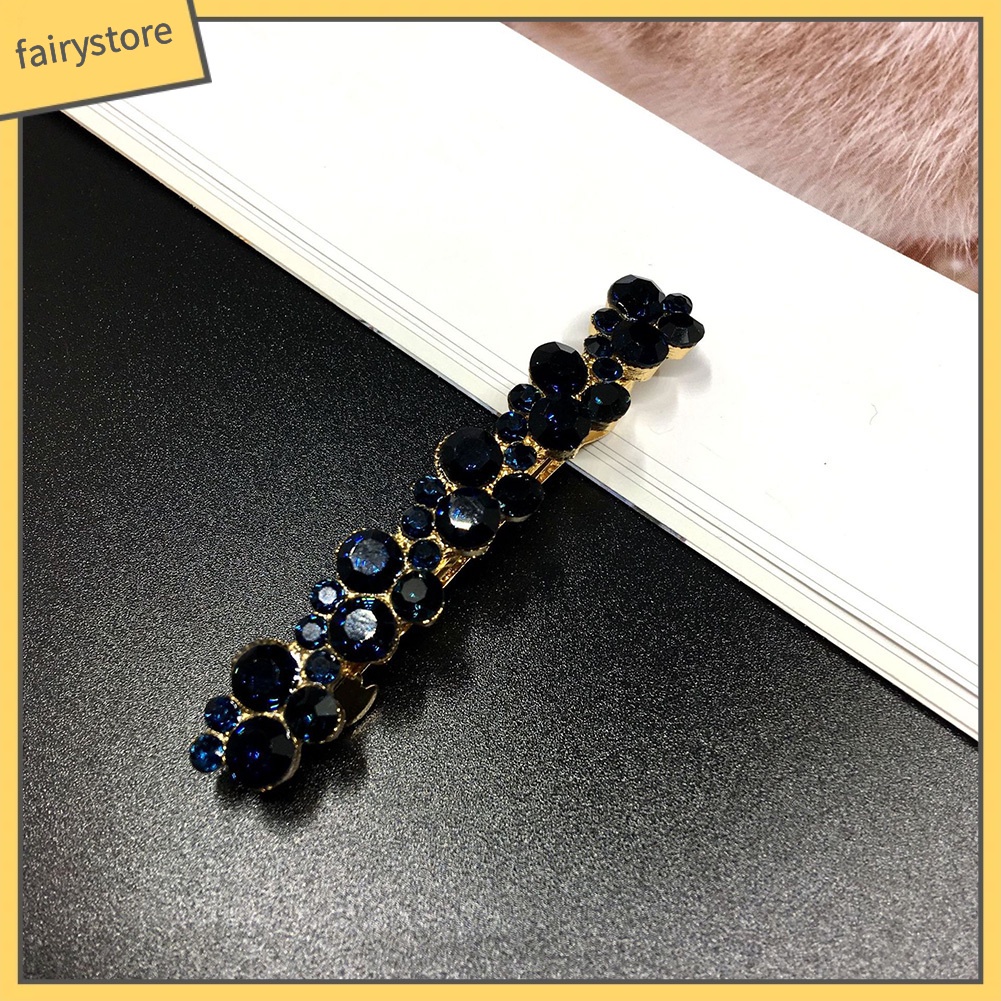 Kẹp Tóc Đính Đá Và Ngọc Trai Giả Thời Trang Dành Cho Nữ