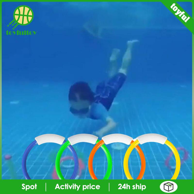 Set 4 Vòng Đồ Chơi Lặn Dưới Nước Dành Cho Trẻ Em