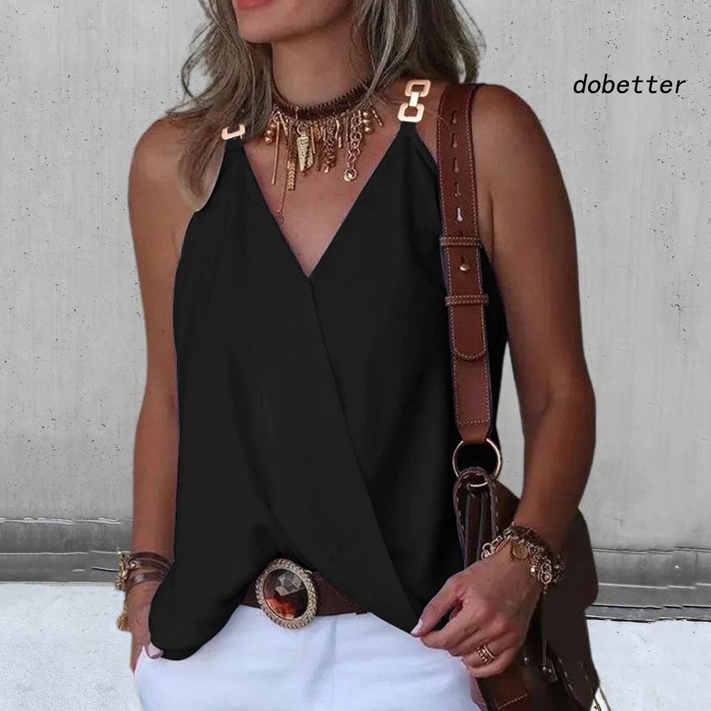 Áo Sát Nách Cổ Chữ V Dáng Rộng In Họa Tiết Bướm Nhiều Màu Sắc Thời Trang Mùa Hè Cho Nữ