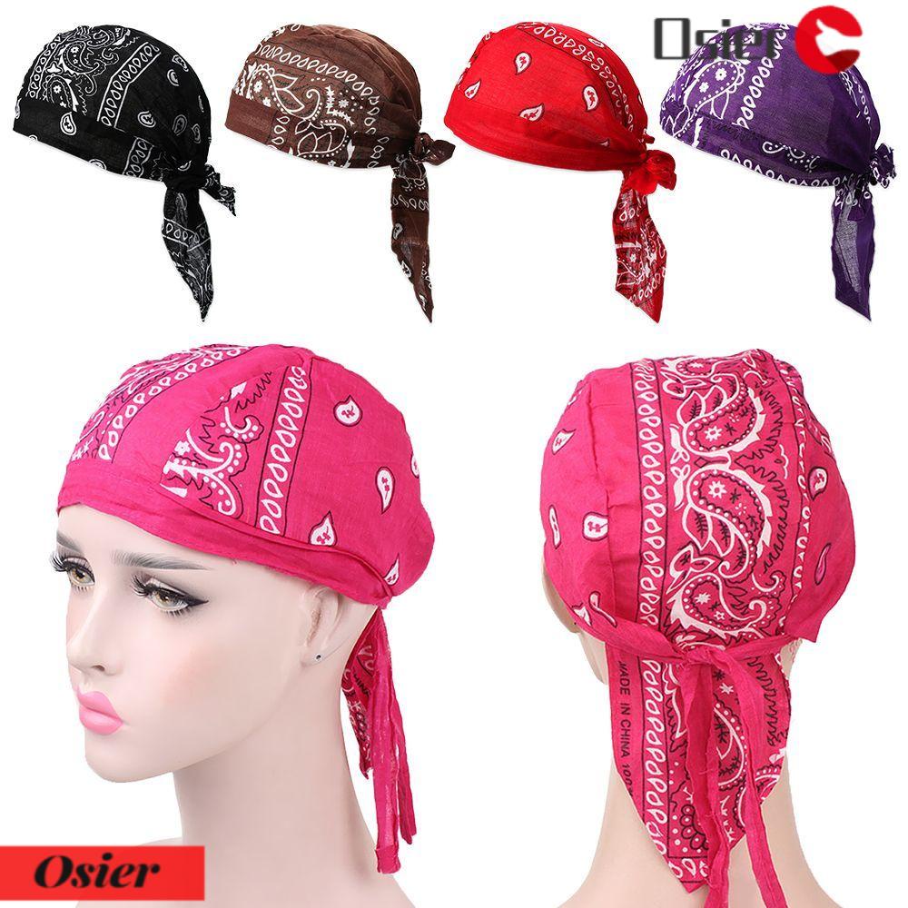 OSIER1 Mũ Trùm Đầu Co Giãn Phong Cách Cướp Biển Thể Thao Ngoài Trời