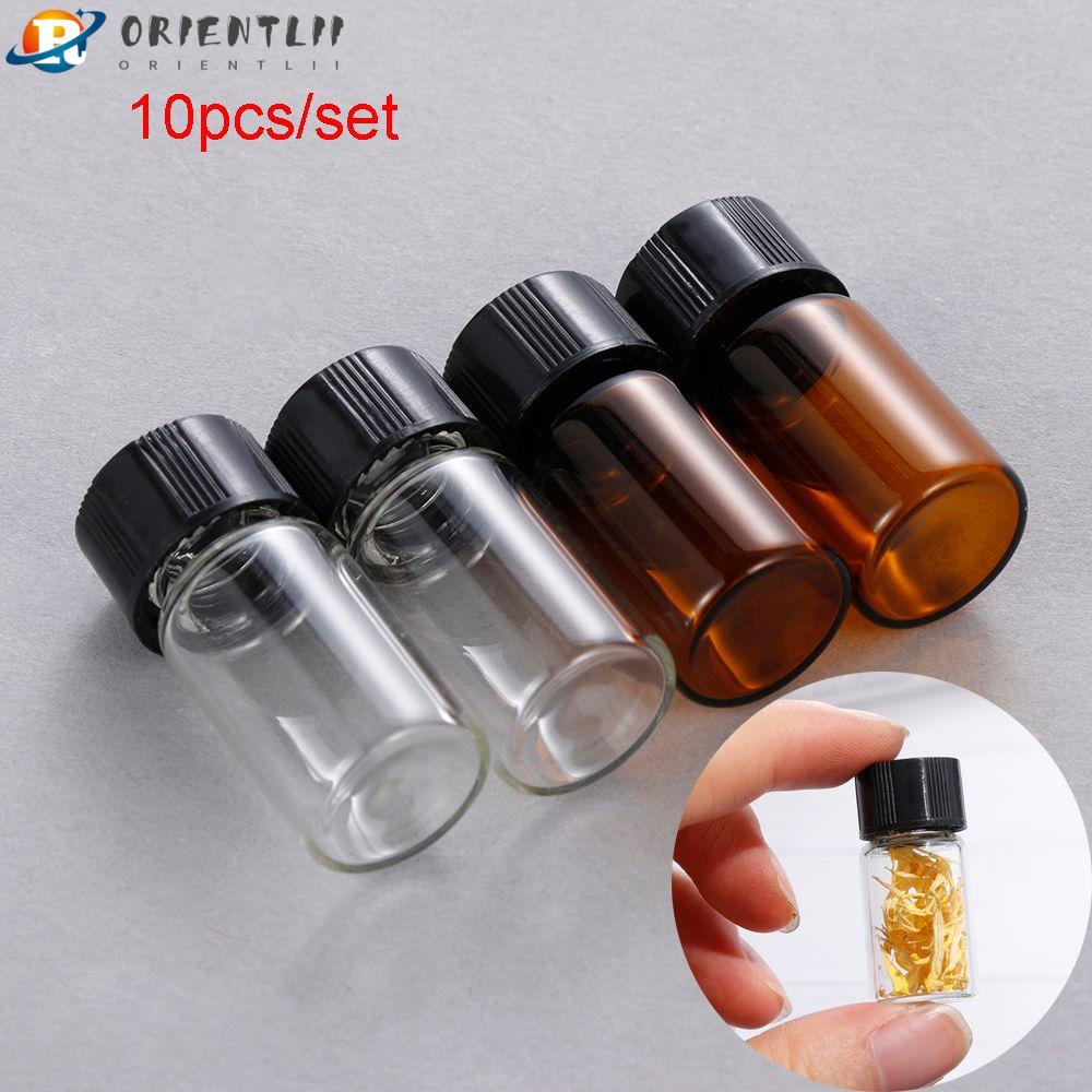 Set 10 Lọ Rỗng Đựng Tinh Dầu Trang Điểm Orentlii Kèm Nắp Đậy Tiện Dụng