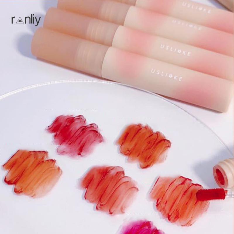 Ranliy💗 Son môi USLIKE phong cách marshmallow lâu trôi chất lượng cao