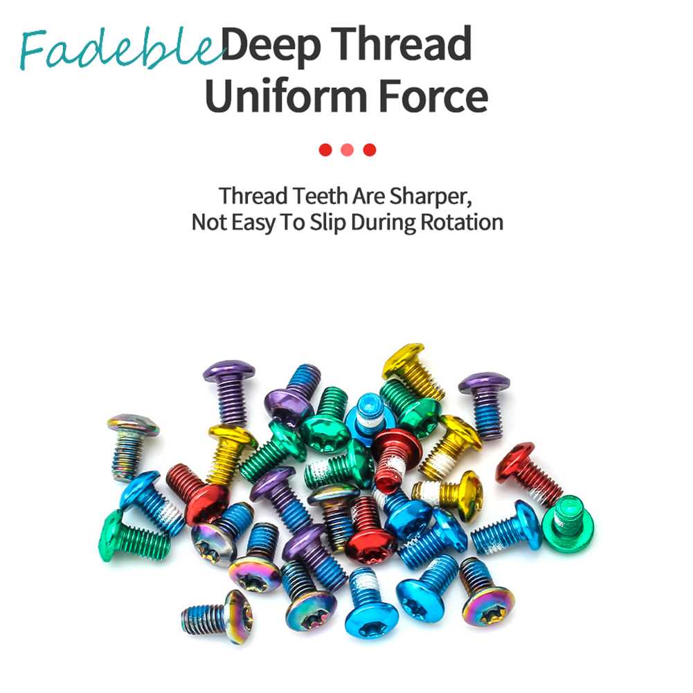 Bộ 12 Ốc Vít T25 M5x9mm Cho Đĩa Phanh Xe Đạp