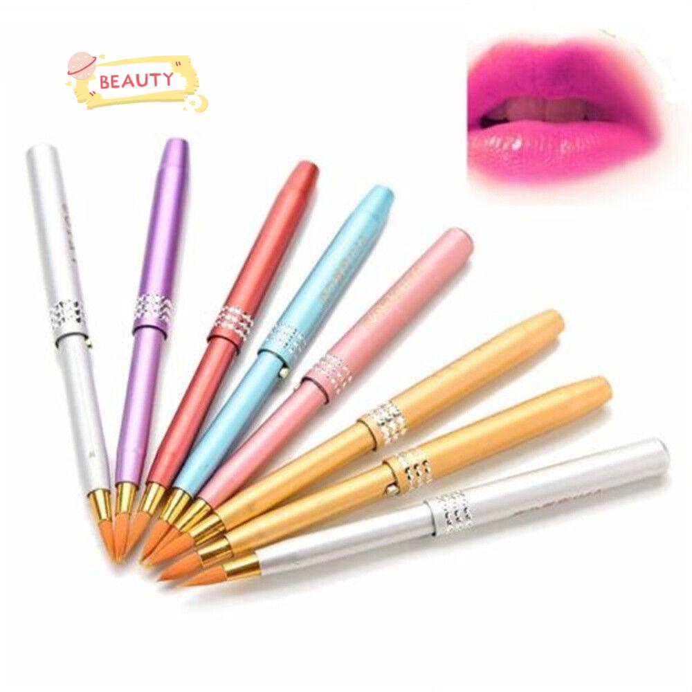 Set 12 Cọ Tô Son Môi Có Thể Thu Gọn Tiện Dụng