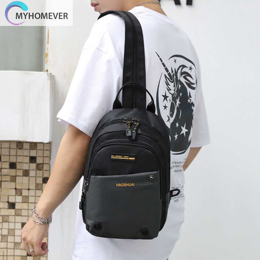 Túi Đeo Chéo Thể Thao Bằng Nylon Tùy Chỉnh Thời Trang Cho Nam