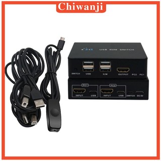 Bộ Chia 2 Cổng USB KVM Kèm 2 Cổng USB 2.0 2 PC