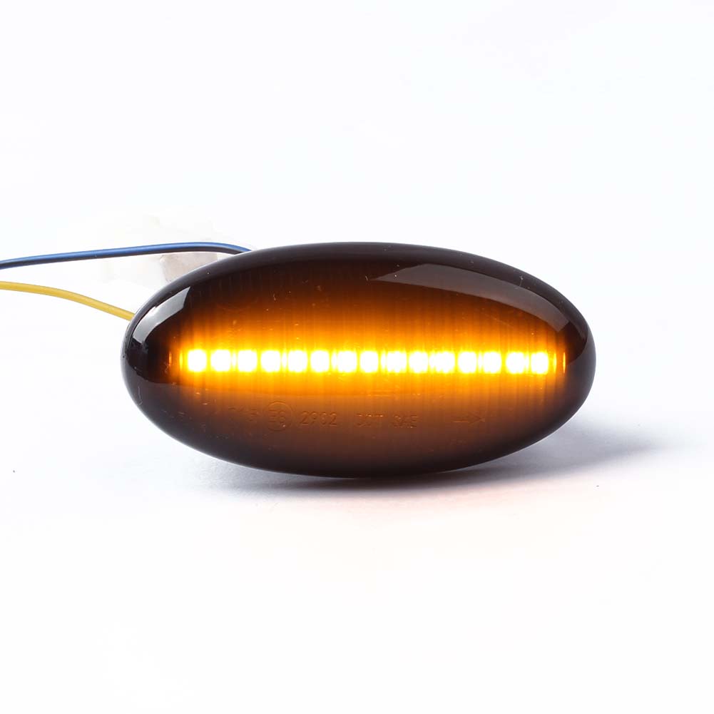 Đèn Xi Nhan 12V DC Bằng Nhựa ABS + LED Màu Vàng Cho Oto