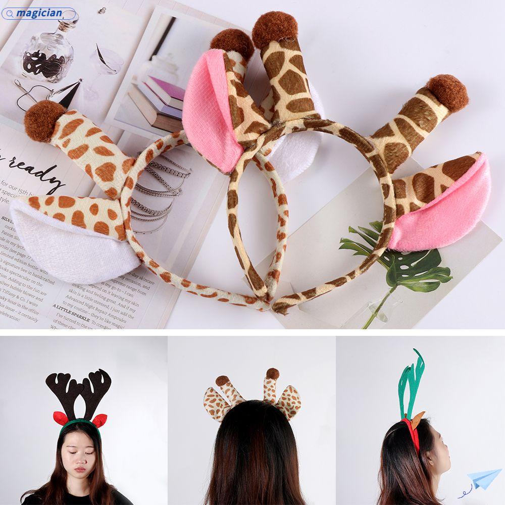 Băng Đô Tai Hươu Cao Cổ Hoạt Hình Dễ Thương