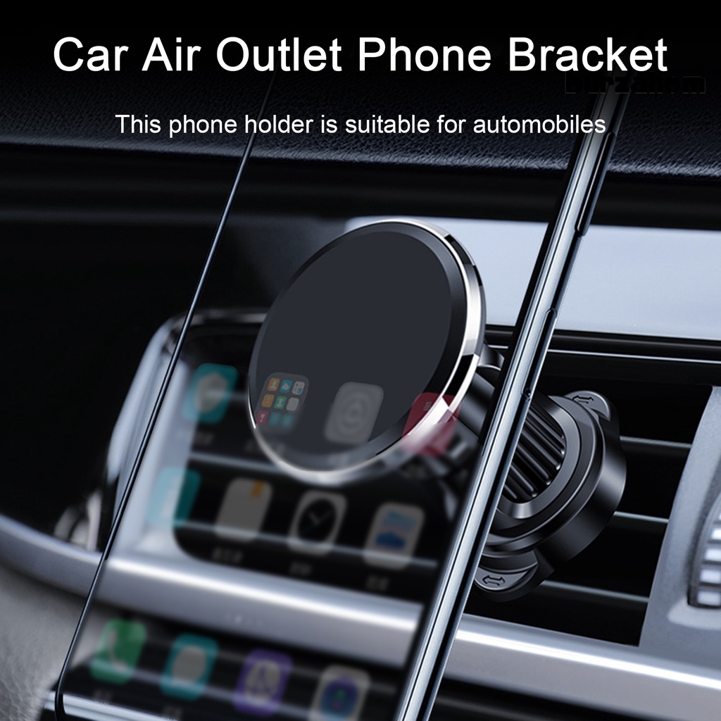 1 Bộ Giá Đỡ Điện Thoại Hấp Thụ ic Xoay 360 Độ Gắn Lỗ Thông Gió Xe Hơi