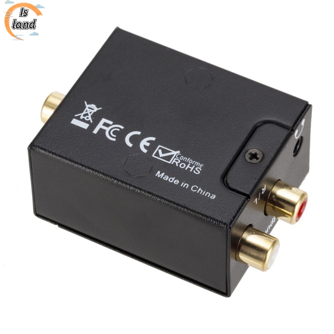 Bộ Chuyển Đổi Giải Mã Âm Thanh Kỹ Thuật Số Giắc Cắm 3.5mm Sang Analog Aux - rca L / r