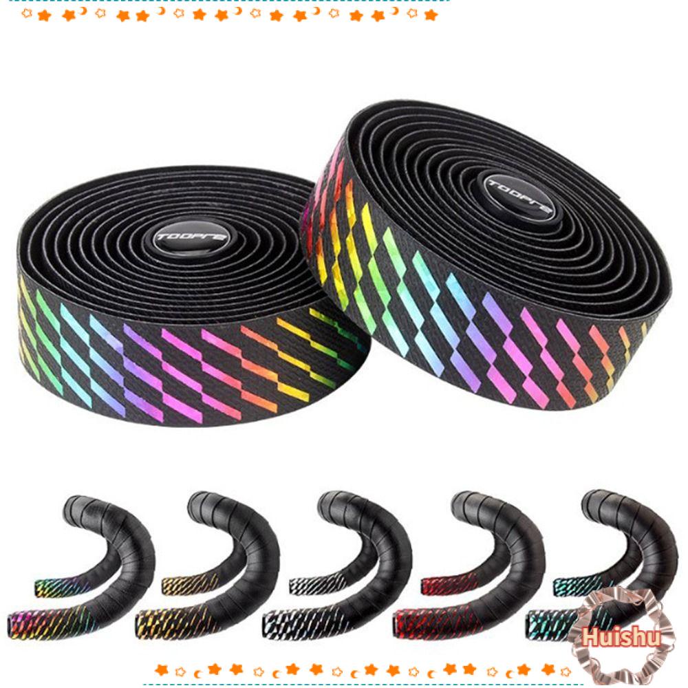 Set 2 Cuộn Băng Quấn Tay Lái Xe Đạp Hấp Thụ Sốc Chống Trượt